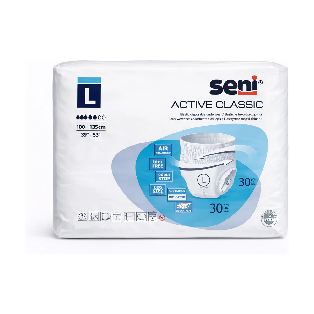 Seni Active Classic Pants, 30 Stück